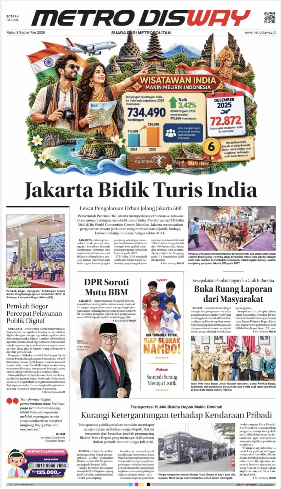 Edisi 9 September 2026