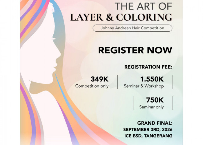 Johny Andrean Hair Competition 2026 Jadi Ajang Unjuk Kreativitas Talenta Tata Rambut