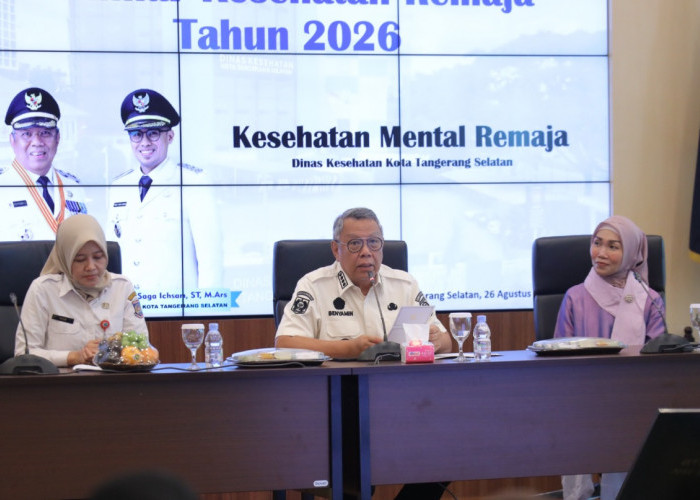 Bahaya Laten Layar Kaca  Benyamin Davnie Minta Remaja Tangsel Jaga Kesehatan Mental
