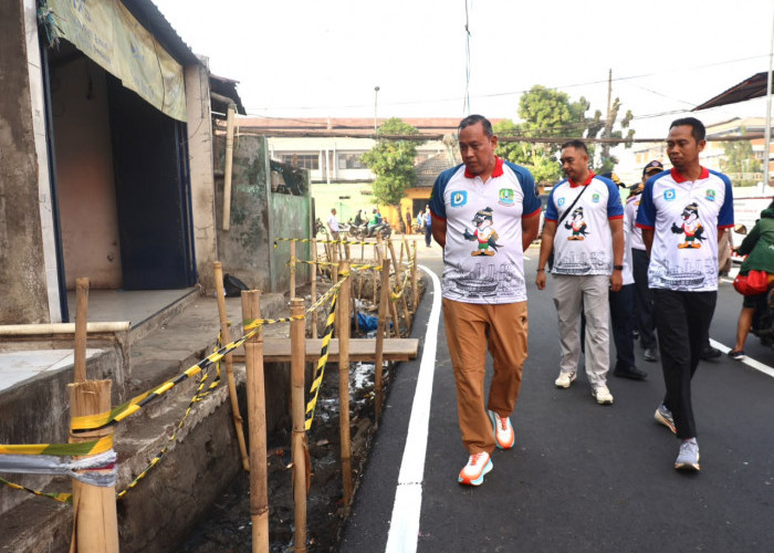 Jalan Muhammad Yamin Pasar Baru Bekasi Ditata, PKL Dipindahkan ke Rooftop